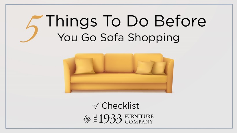5 things to do before you go sofa shopping