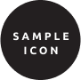 sample icon