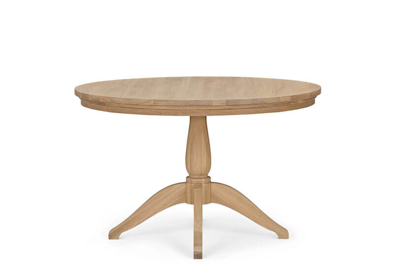 Henley Round Oak 6 Seater Table