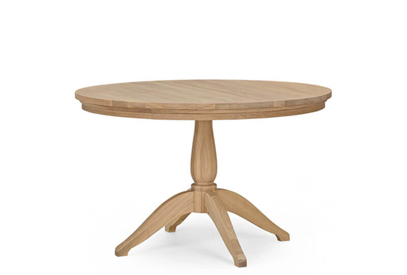 Henley round oak table