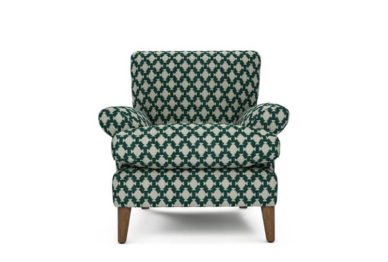 lounge co Joshua pattern armchair