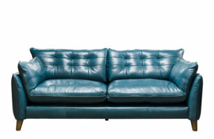 alexander and james tobias 3 seater leather sofa