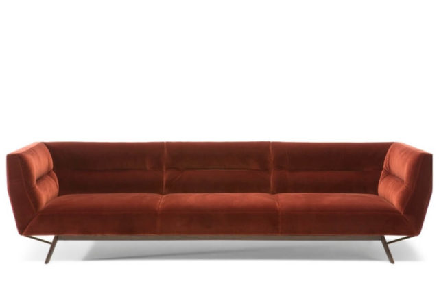 natuzzi italia positano large 3 seater sofa fabric