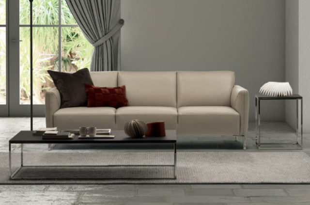 natuzzi italia tratto fabric sofa