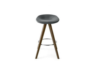 calligaris palm leather bar stool