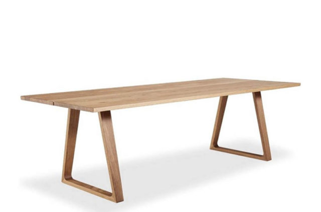 Skovby sm106 natural oak table