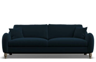 1933 sofas ranelagh 4 seater navy indigo fabric sofa