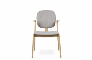 danish design cliff fabirc chair