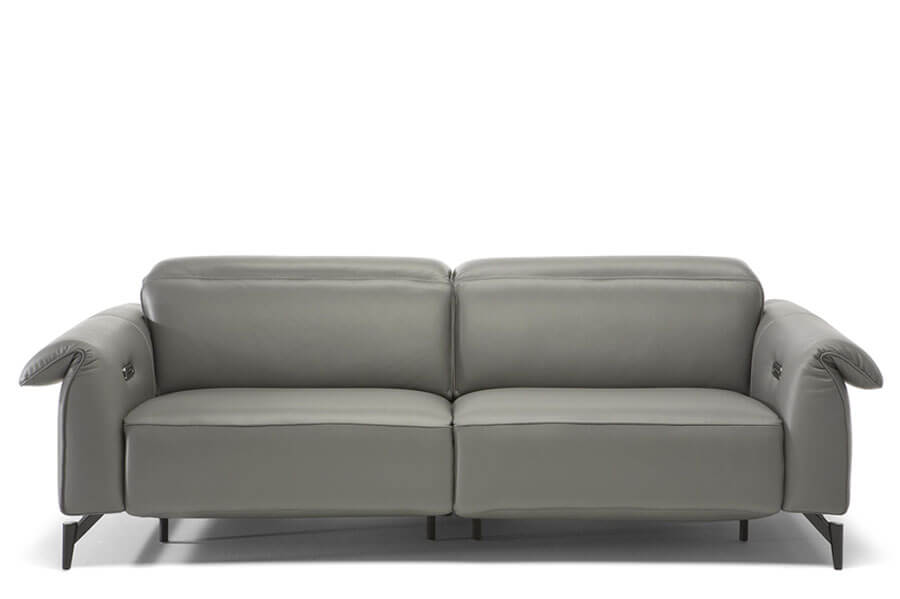 natuzzi editions C143 leather 3 seater sofa