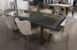 Bloomingville table & 6 Odessa chairs