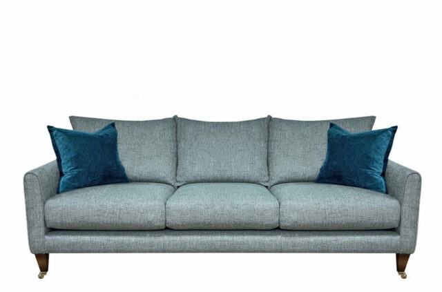 drew pritchard harling 4 seater fabric sofa