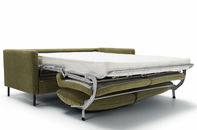 Felix 4 seater fabric sofa bed cut 3