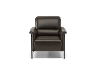 Natuzzi C110 leather armchair cut