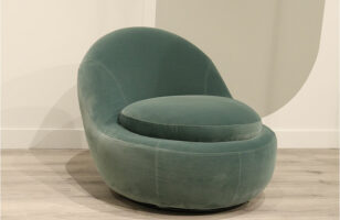 easy sofa ego chair light blue
