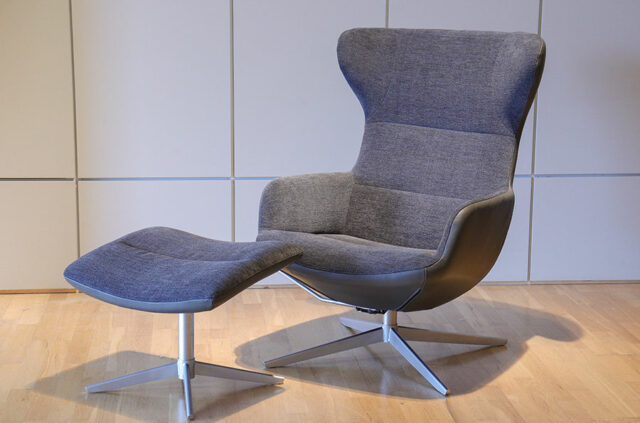 be-shine-armchair-combi-grey-fabric-leather-stool