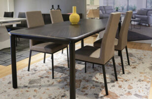 Spiga table+4 Bess chairs