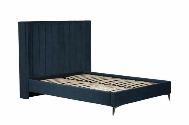 StTropez 150cm high bedstead teal bed cutout