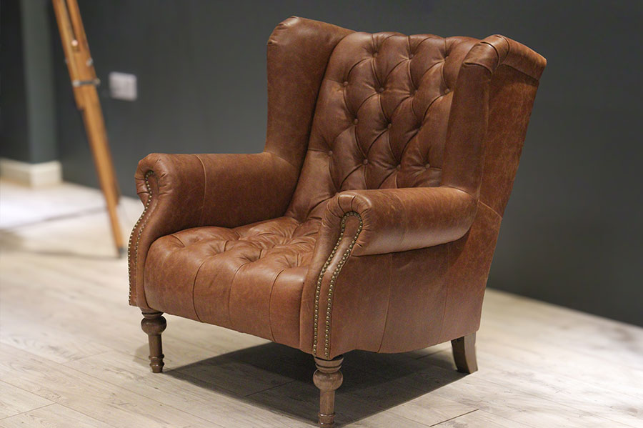alexander&james theo chair leather