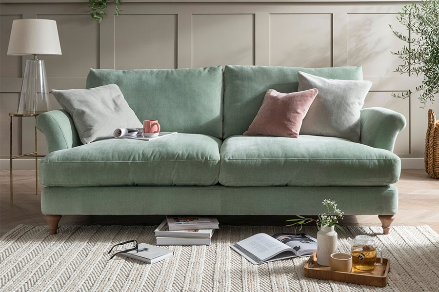 Lacey large sofa front lifestyle 1