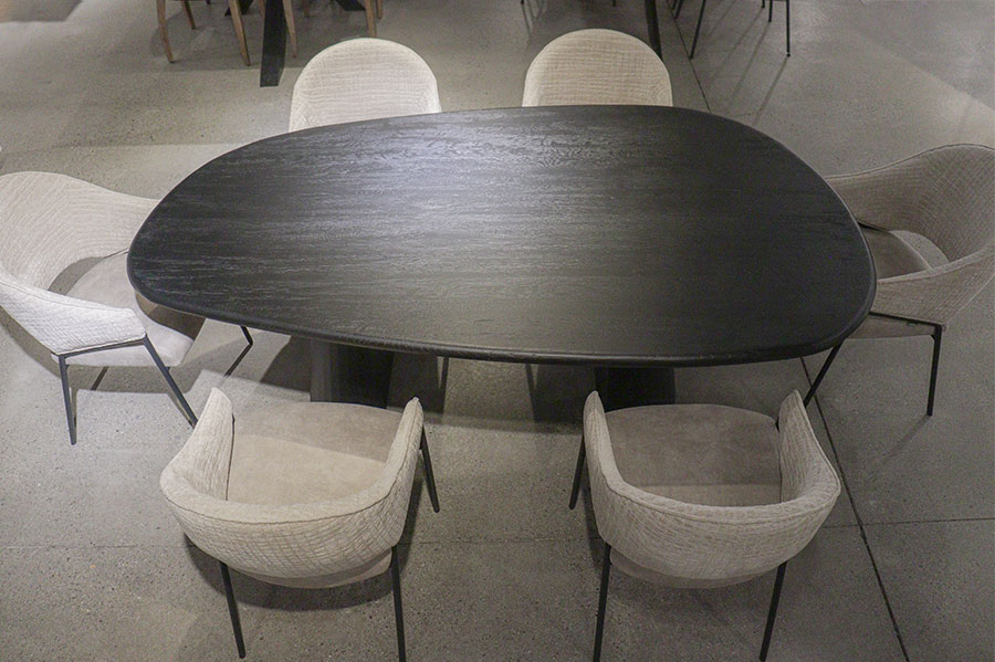 Arawood table & 6 Nolan chairs