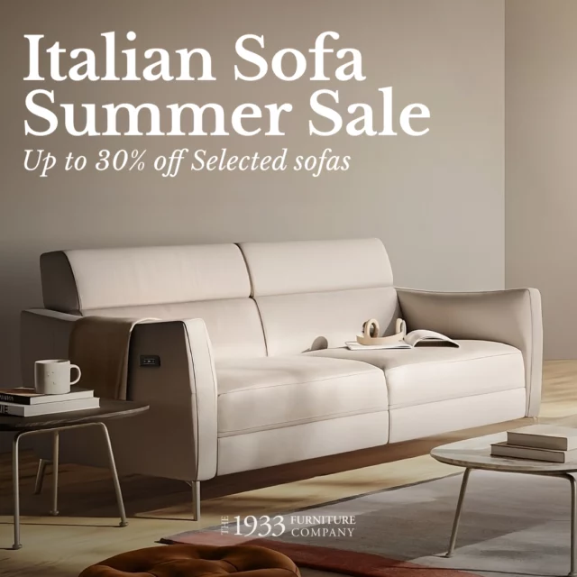 Italian Sofa Offers 🇮🇹☀️ We've got a selection of our Italian sofas at up to 20% off. Head to our website to see our range! Link is in our bio.⁠
⁠
Drop in this week and take a look – stock is limited!